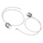 2PCS R7S Lamp Holder for LED Tube Lighting (Metal Housing)