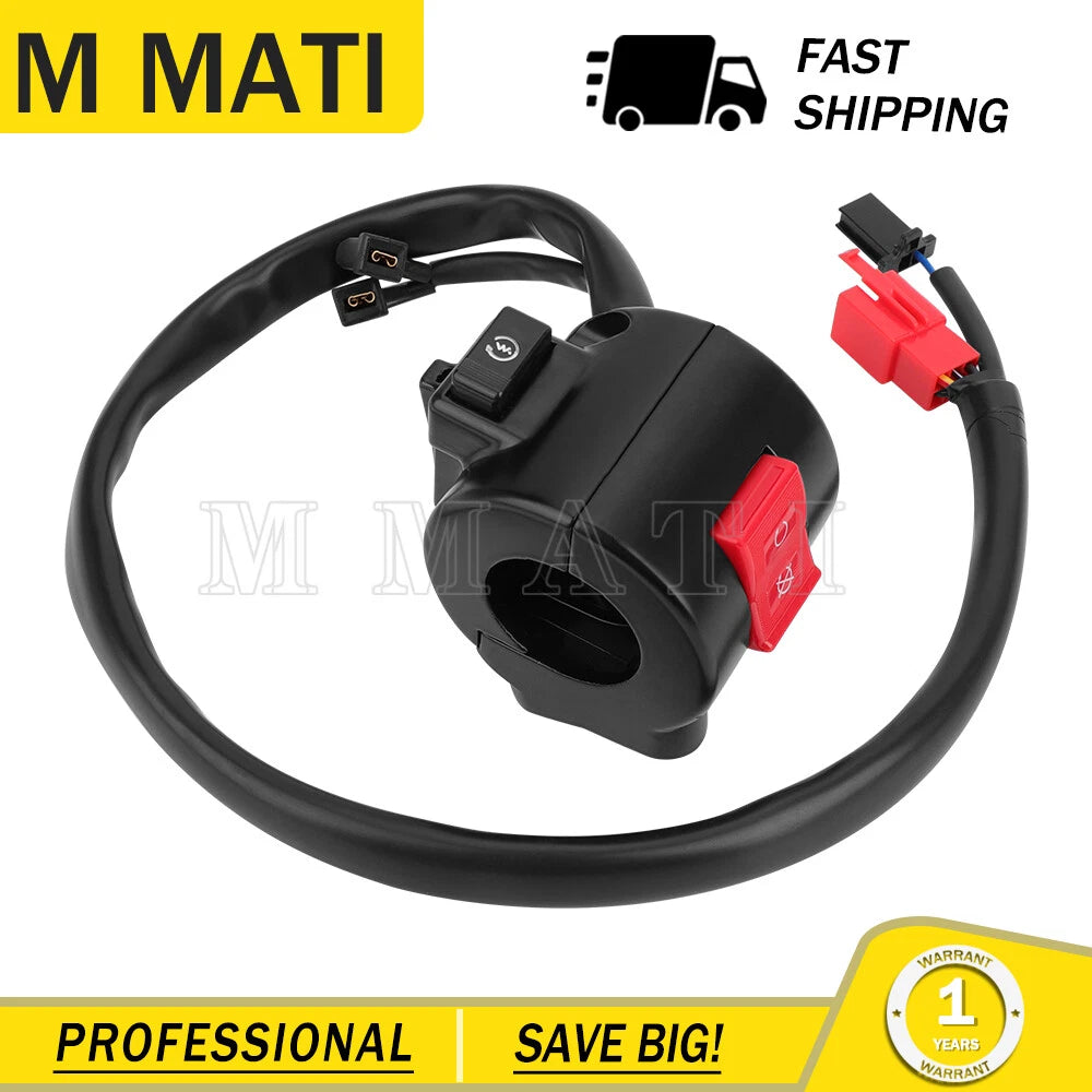 Right Handlebar Start Stop Kill Switch for Honda VT750C2B (2010–2010)