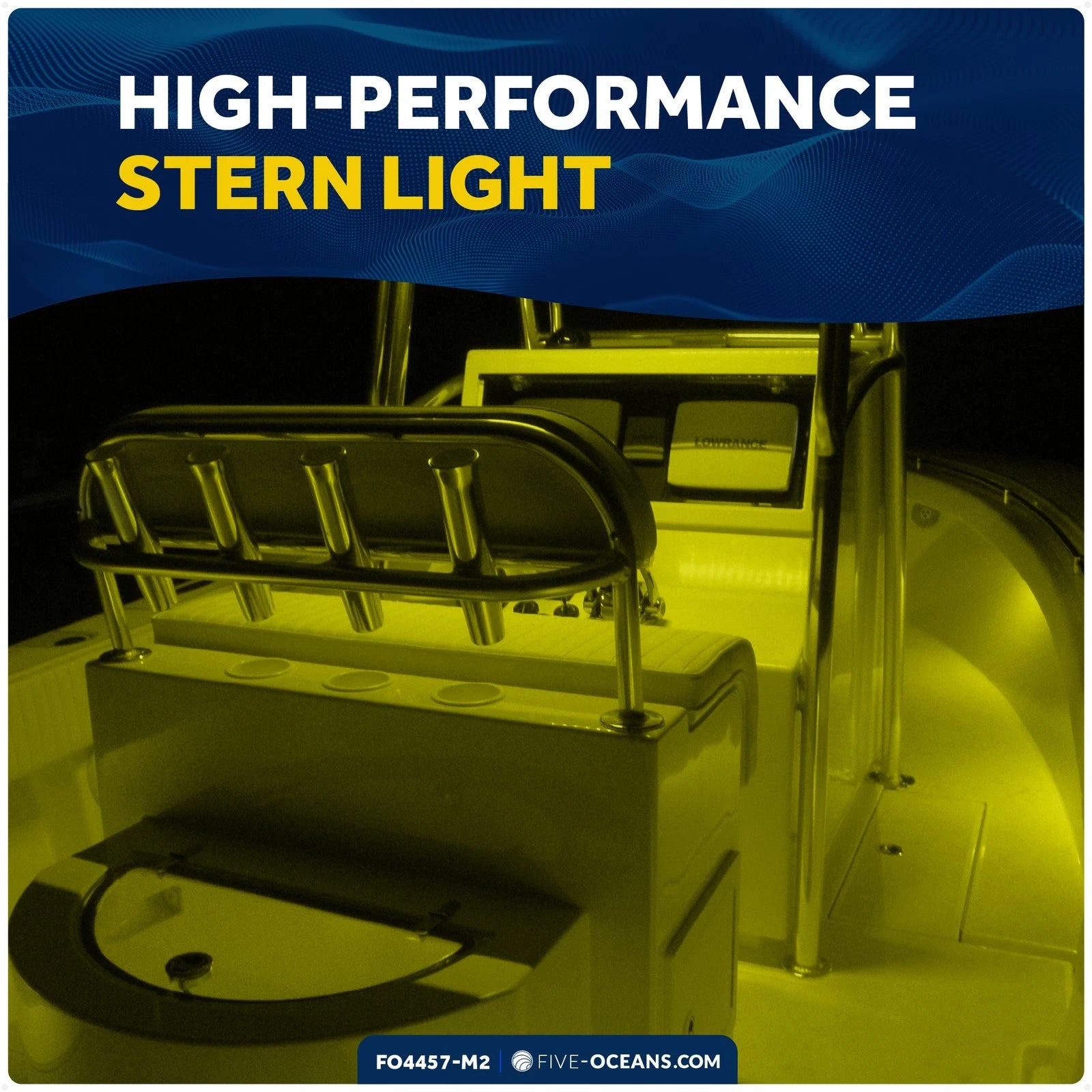 2X LED Companion Way Light for Boat (Courtesy Lights)