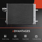 2X Radiator & AC Condenser Cooling Kit for Ford Focus (2013-2015)