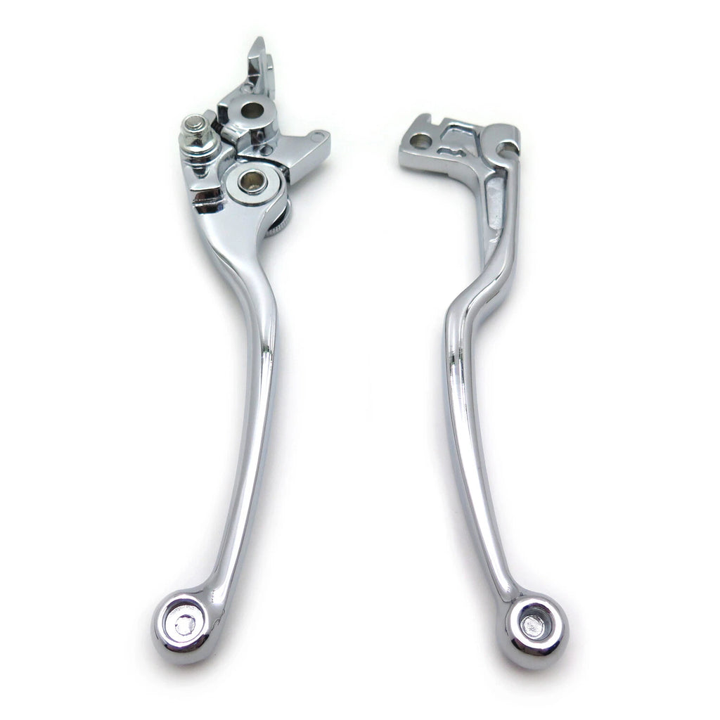 Chrome Brake Clutch Levers Hand Controls for Suzuki Katana 600 750F (1989–2007)