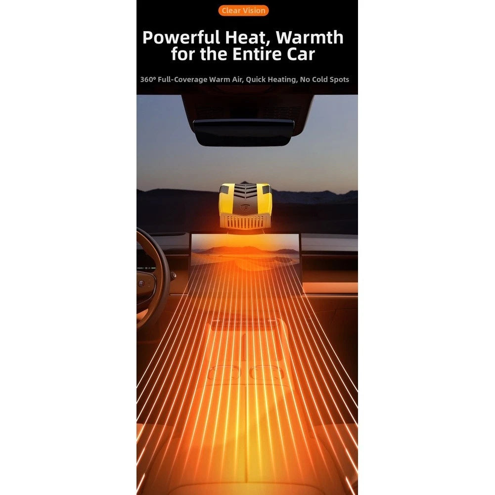 12V Portable Heater for Vehicle Dual Mode Defroster Demister (150W)