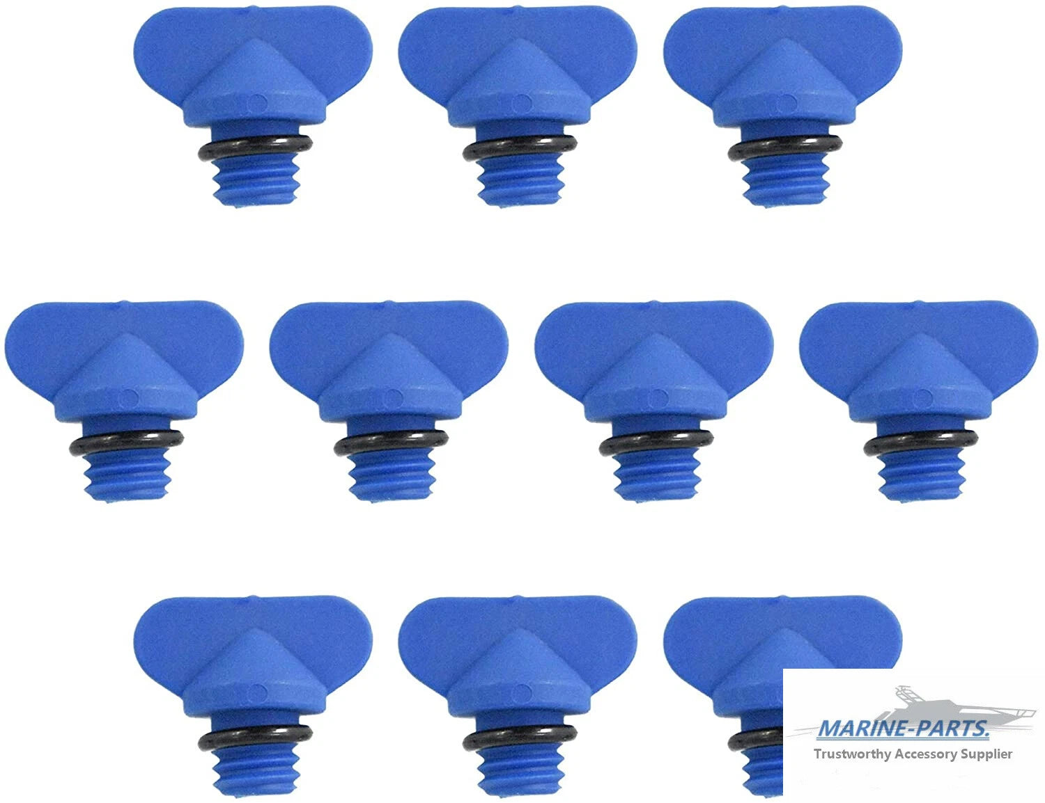 Exhaust Manifold Water Drain Plug Screw Kit for Mercruiser 5.7/350 (1990–2023)