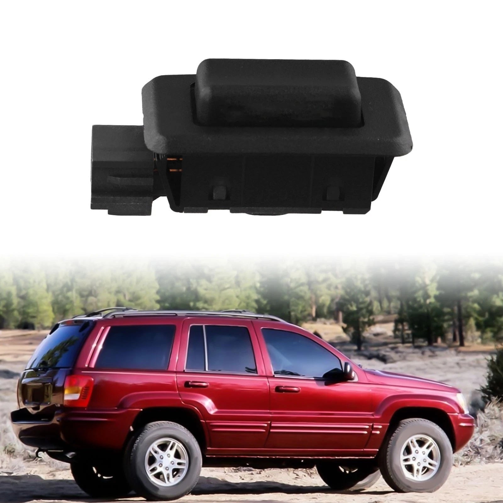 Rear Flipper Window Control for Jeep Commander (OE Number Match)