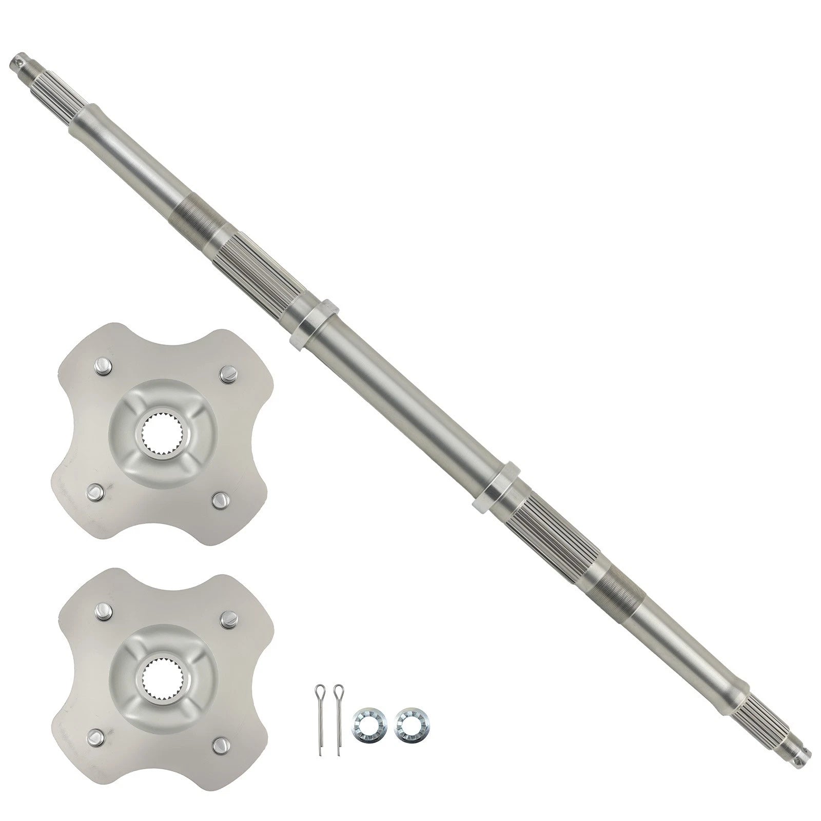 Rear Axle Assembly w/ Wheel Hub for Honda TRX300 (1992–2000) 42410-HC5-970