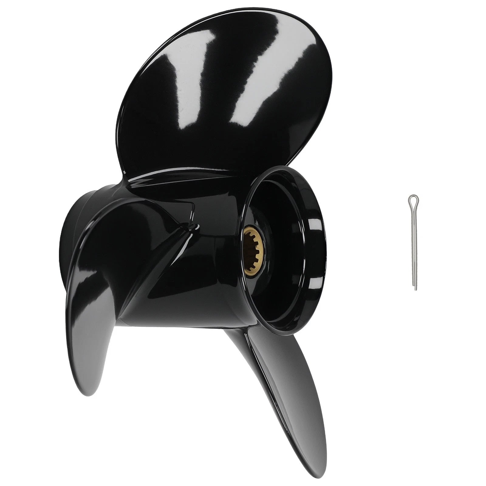 Boat Propeller for Evinrude 40 48 50 75HP (1975–2005) 15" Pitch Aluminum