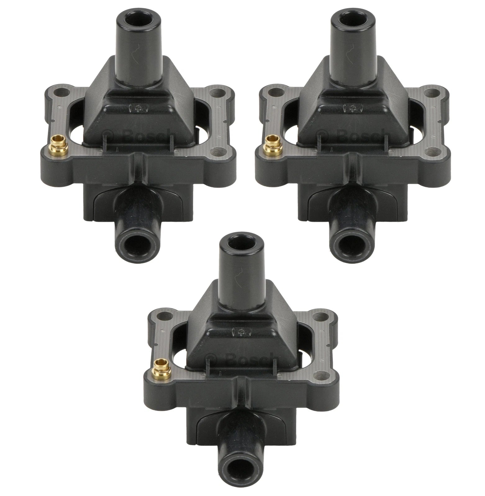 Set of 3 Bosch Direct Ignition Coils for Mercedes W124 W202 R129 (1985–1996)