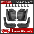 Splash Guards Mud Flaps Set for Honda Civic 2012–2015 Sedan Front Rear