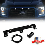 Set of 3 LED Front Grill Driving Lights for Ford F150 (2009–2017)
