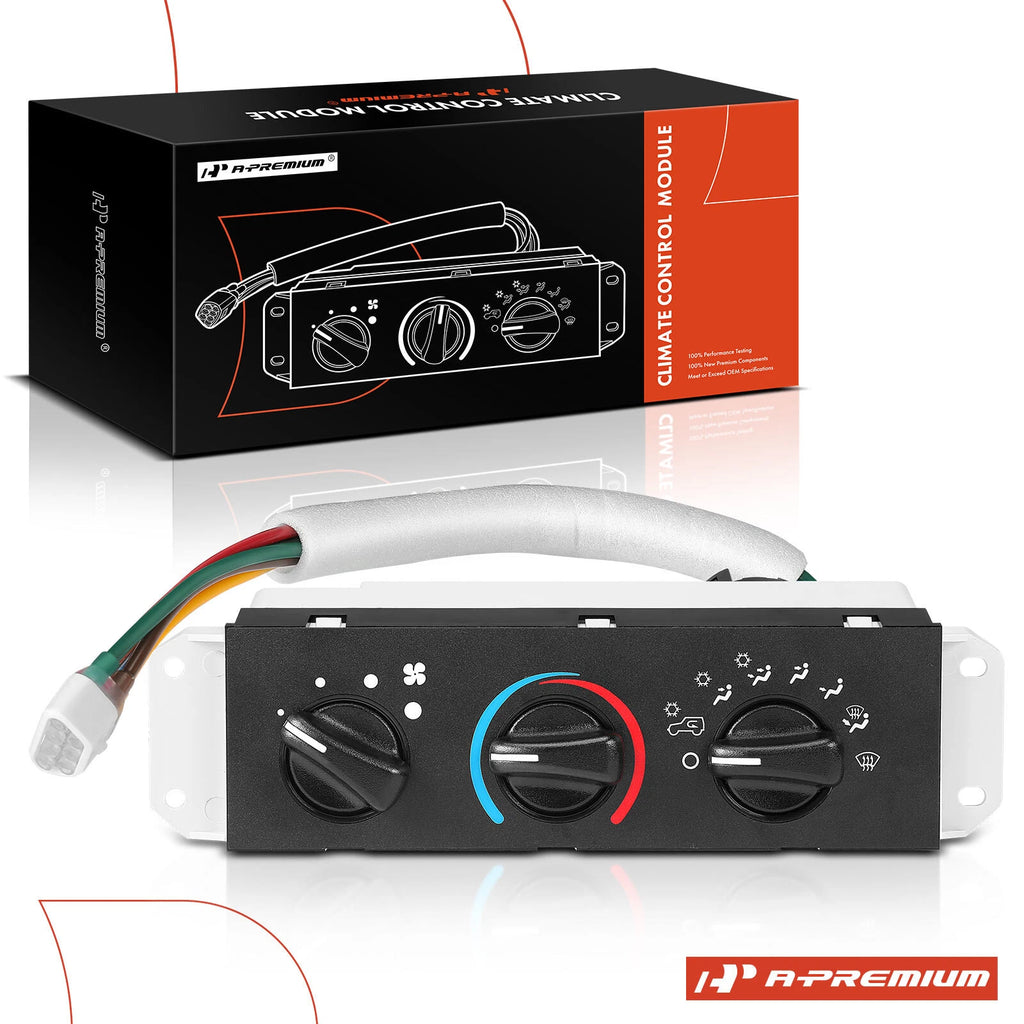 AC & Heater Control with Blower Motor Switch for Jeep Wrangler (1999–2006)