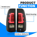LED Rear Tail Lights for Chevy Silverado/GMC Sierra (1999–2006)