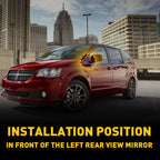 Left Driver Side Mirror Trim for Dodge Grand Caravan (2008–2020)
