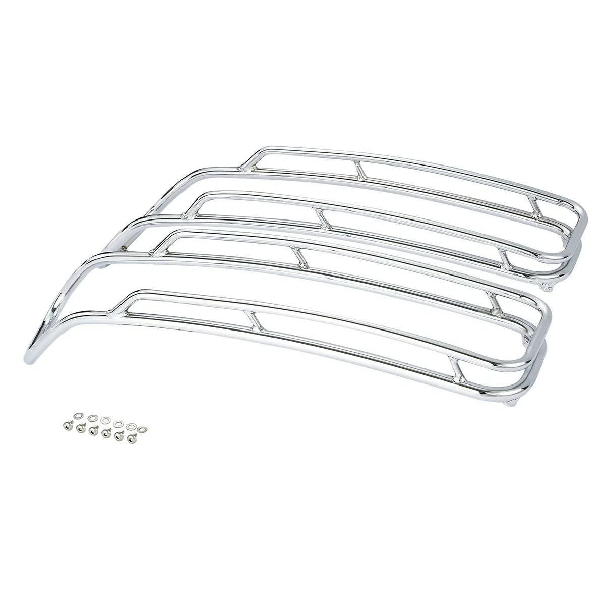 Saddlebag Lid Top Rails Trim Rack Guards for Harley Street Road Glide (2014–2024)
