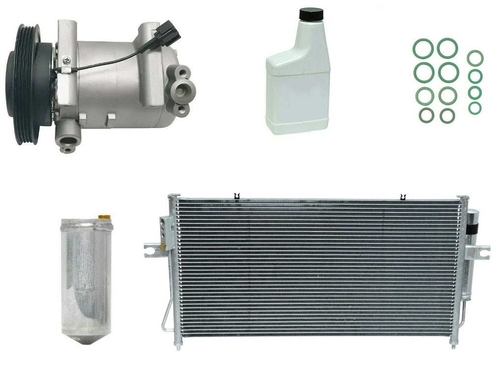 AC Compressor Kit with Condenser Replacement for Mitsubishi Pajero (2007–2019)
