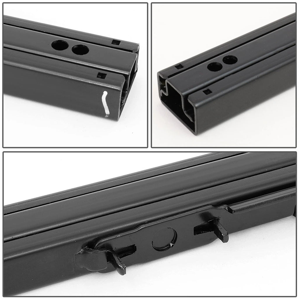 NRG Innovations Dual Lock Racing Seat Base Slider for Universal Fit (SBR-001)