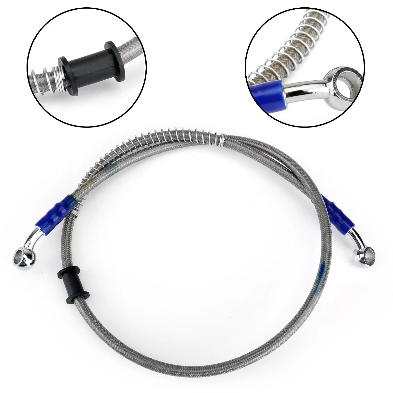 M10 Brake Oil Hose Line with Banjo Fitting for Universal Applications (90cm)