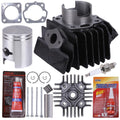 Top End Kit Cylinder Piston Gasket for Suzuki Quadmaster 50 (2002–2005)