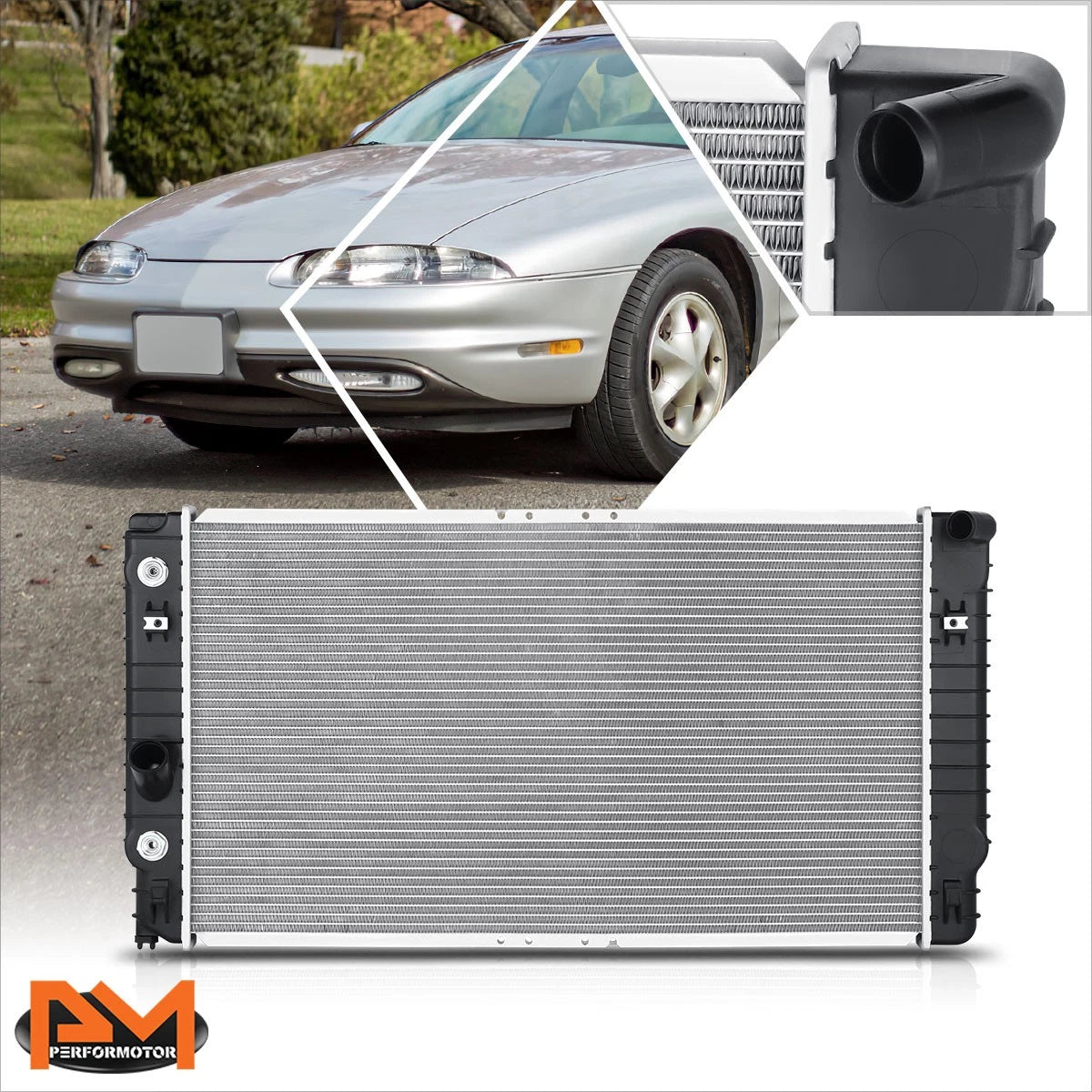 Aluminum Cooling Radiator DPI-2476 for Oldsmobile Aurora (1997–1999)