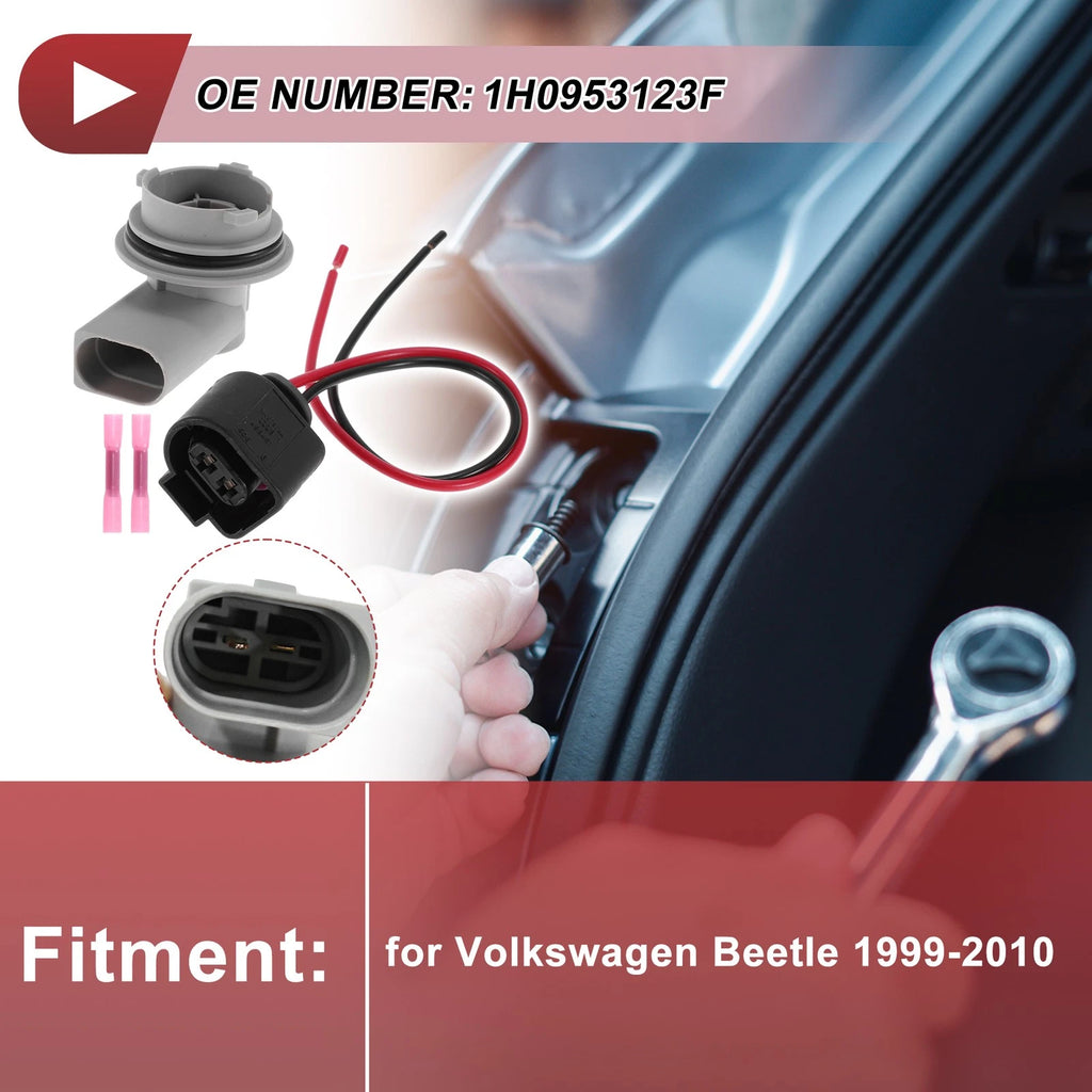 Turn Signal Light Socket Wiring for Volkswagen Beetle (1999–2010) No. 1H0953123F