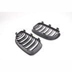 Pair Front Bumper Grille for BMW 1 Series E81 E82 E87 E88 (2007–2013) Black