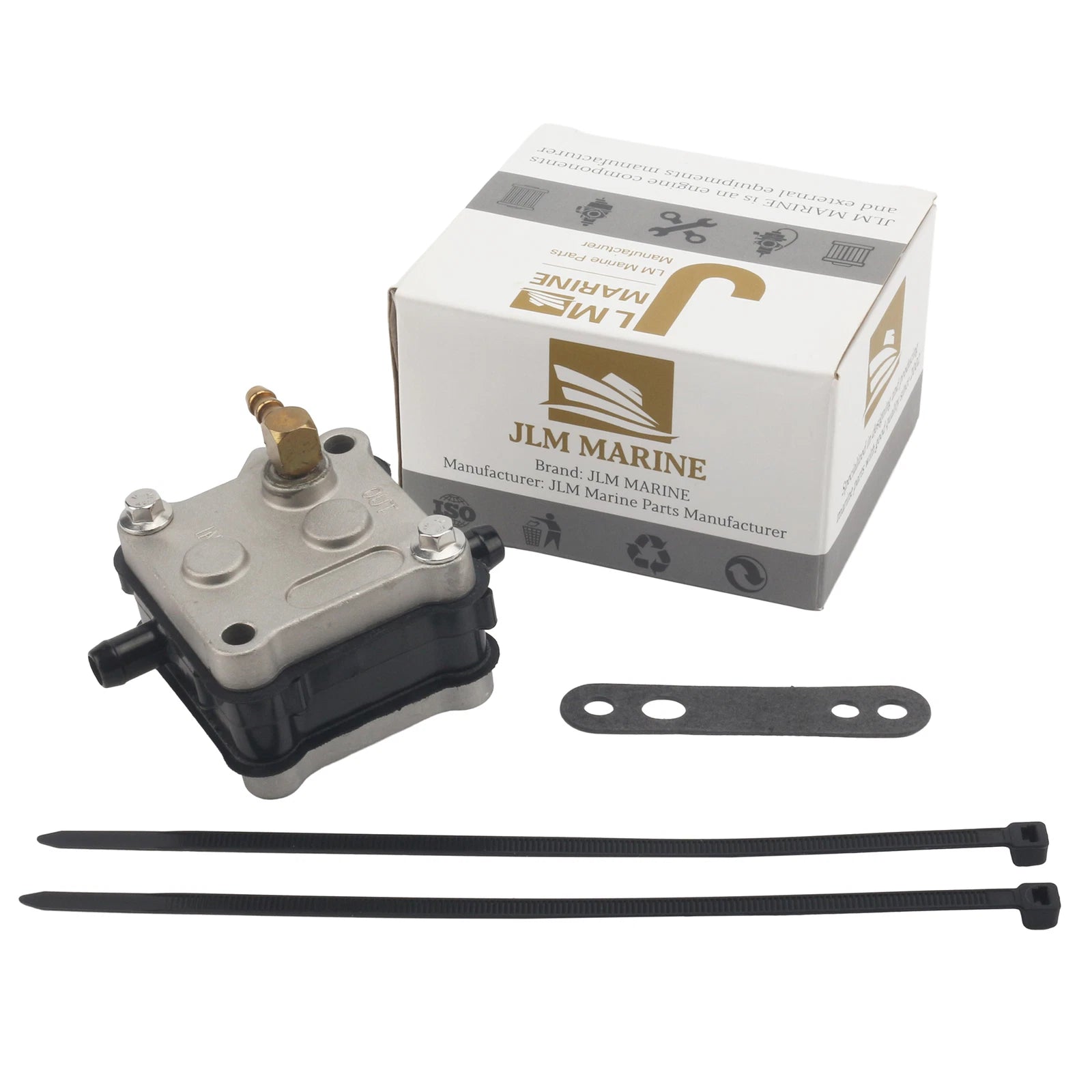 Fuel Pump & Gasket Kit for Mercury Mariner 2 Stroke 30-250 HP (N/A)