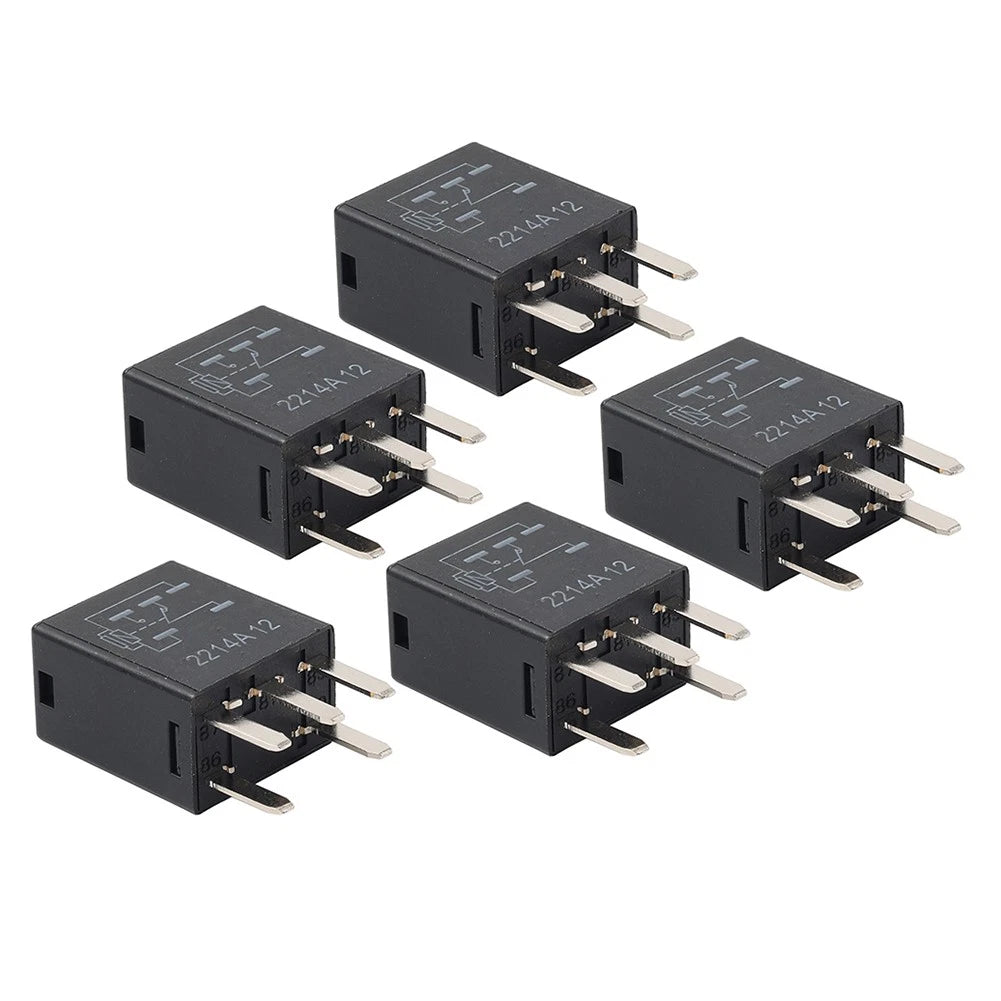 5Pcs Fuel Pump Door Lock Relays for GM Chrysler Jeep (05269988AA, 21911C)