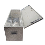 Aluminum Tool Box with Lock & Keys for Trucks (49" x 15" x 15")