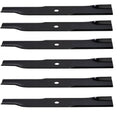 Set of 6 Lawn Mower Blades for John Deere 245 260 265 285 300 312 314 316