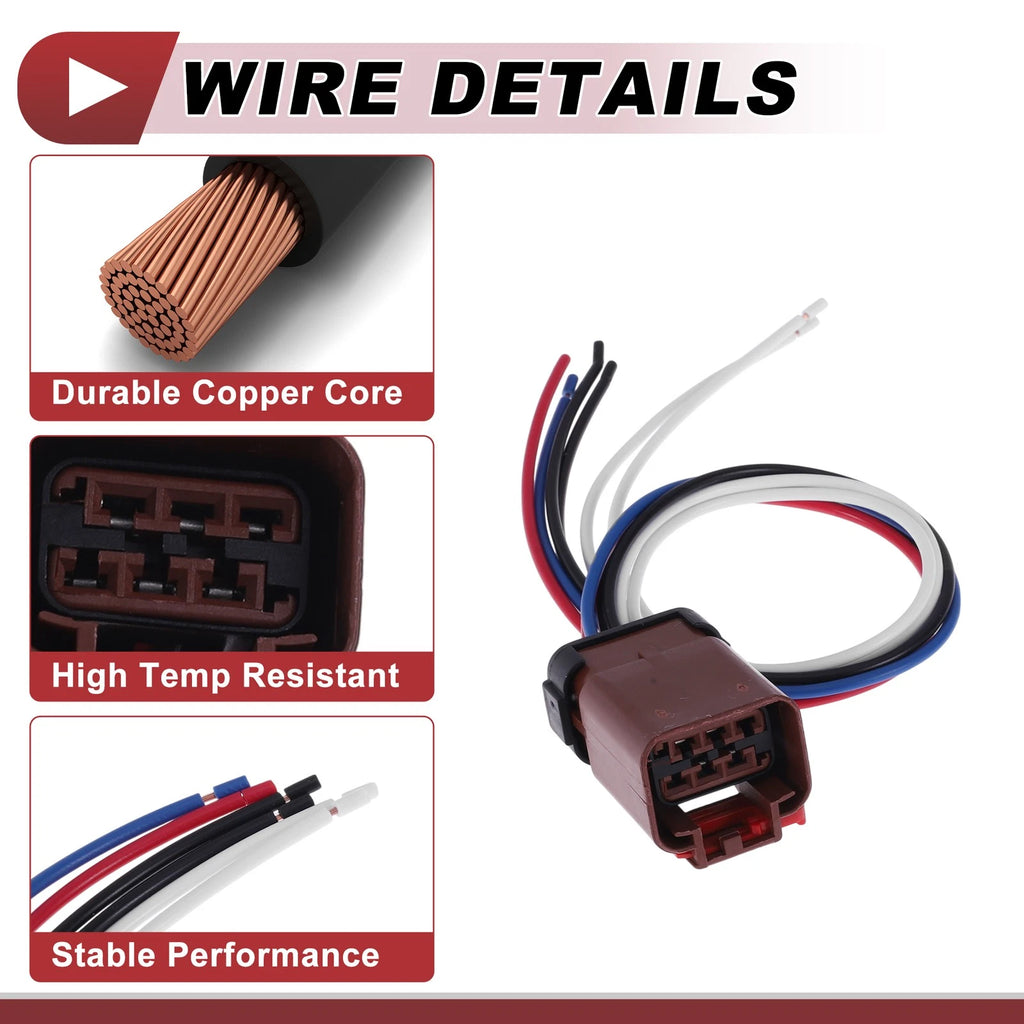 Tail Light Socket Wiring for Dodge Ram 2500 (2003–2006) No. 55077347AF