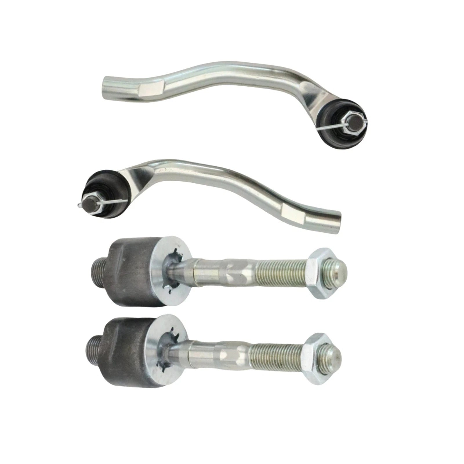 Set of 4 Tie Rod Ends for Acura TL (2009–2014)