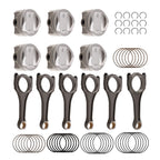 Complete Piston and Connecting Rod Set for Audi A6 A7 A8 Q5 Q7 S4 S5 SQ5 (2012–2020)