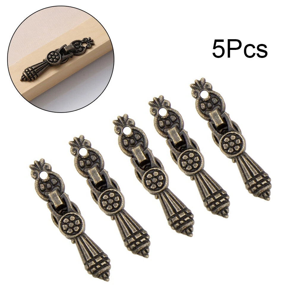 10pcs Antique Mini Jewelry Box Knob Pull Handle for Cabinet Drawer
