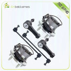 Set of 6 Wheel Bearing Hub Outer Tie Rod Sway Bar for Chevrolet HHR Cobalt Pursuit G5 (2004–2009)