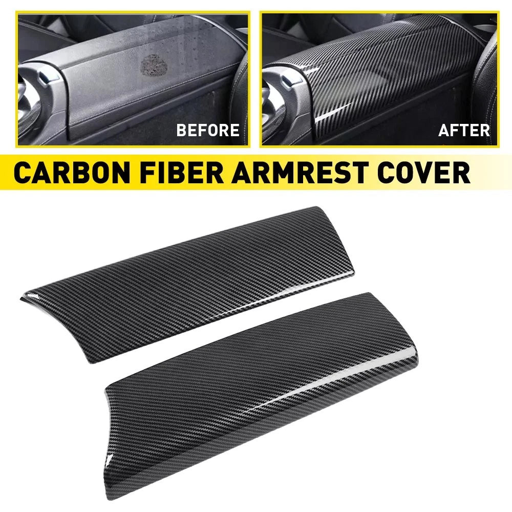ABS Center Storage Armrest Box Trim Cover for Benz W205 (2015–2020) EPY