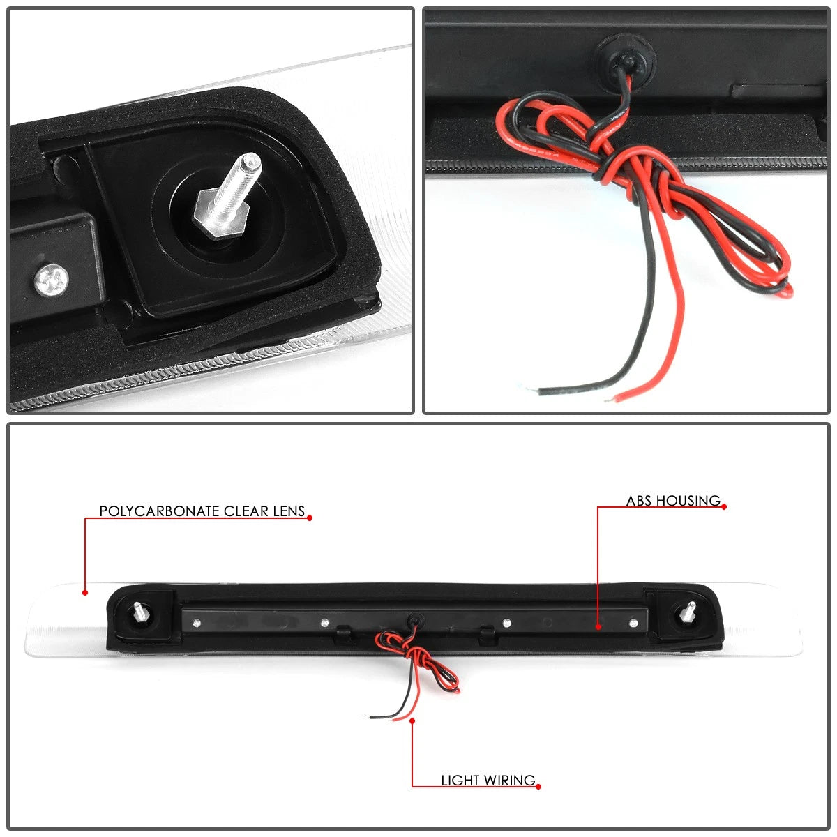 Full LED Third Tail Brake Light for Land Cruiser (1998–2007)