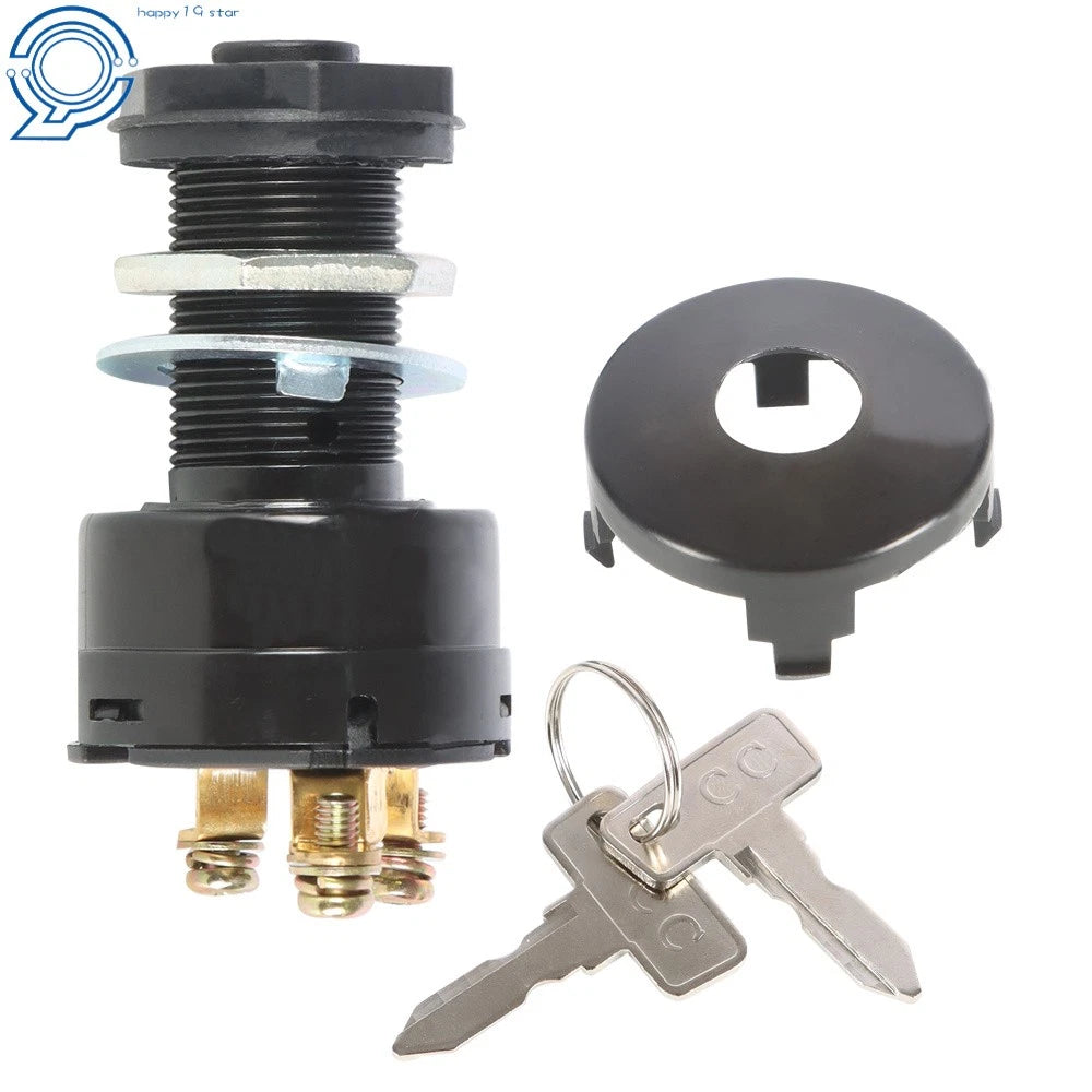 4-Pin Starter Ignition Key Switch for Club Car Golf Cart (#1012505, 101826301)