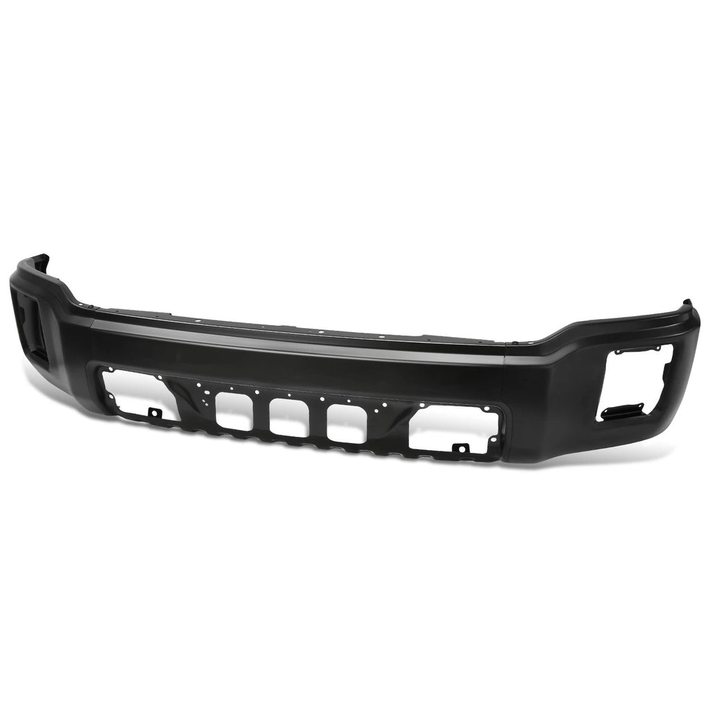 Front Bumper Face Bar for GMC Sierra 1500 (2014–2015) Black w/o Sensor Holes