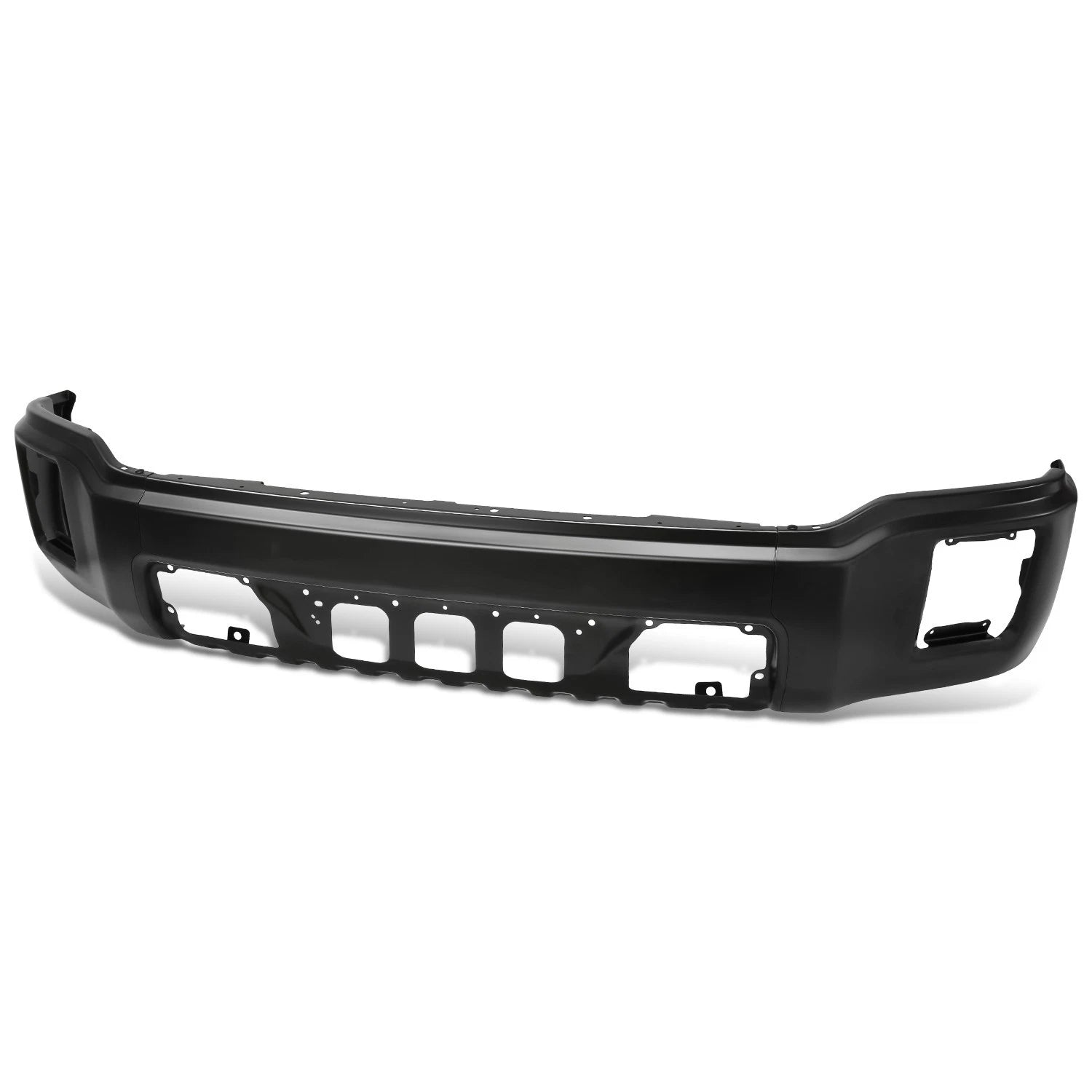 Front Bumper Face Bar for GMC Sierra 1500 (2014–2015) Black w/o Sensor Holes