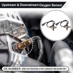 2X Upstream & Downstream Oxygen Sensor for Toyota 4Runner (1996–2000) 250-24154
