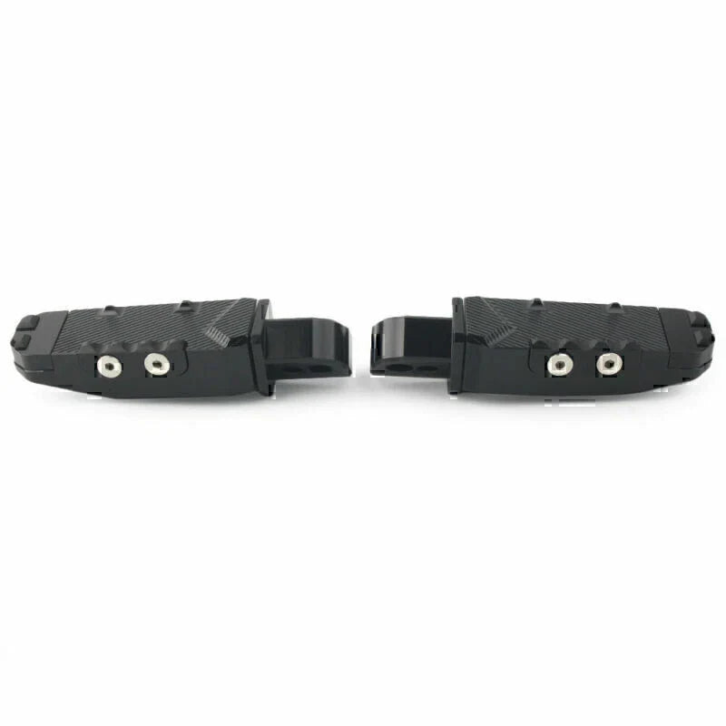 Black Rear Footrests Pegs for Suzuki GSXR600/750/1300 Hayabusa (2001-2023)