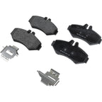 Set of 4 Rear Semi-Metallic Brake Pads for Dodge Sprinter 2500 (2003–2006)
