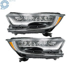 2X Full LED Headlight Assembly for Honda CR-V (2017–2022)