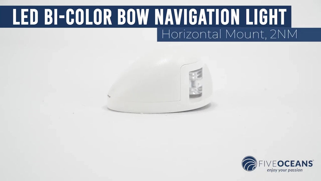 LED Bi-Color Bow & 360 All Round Anchor Navigation Light for Boats
