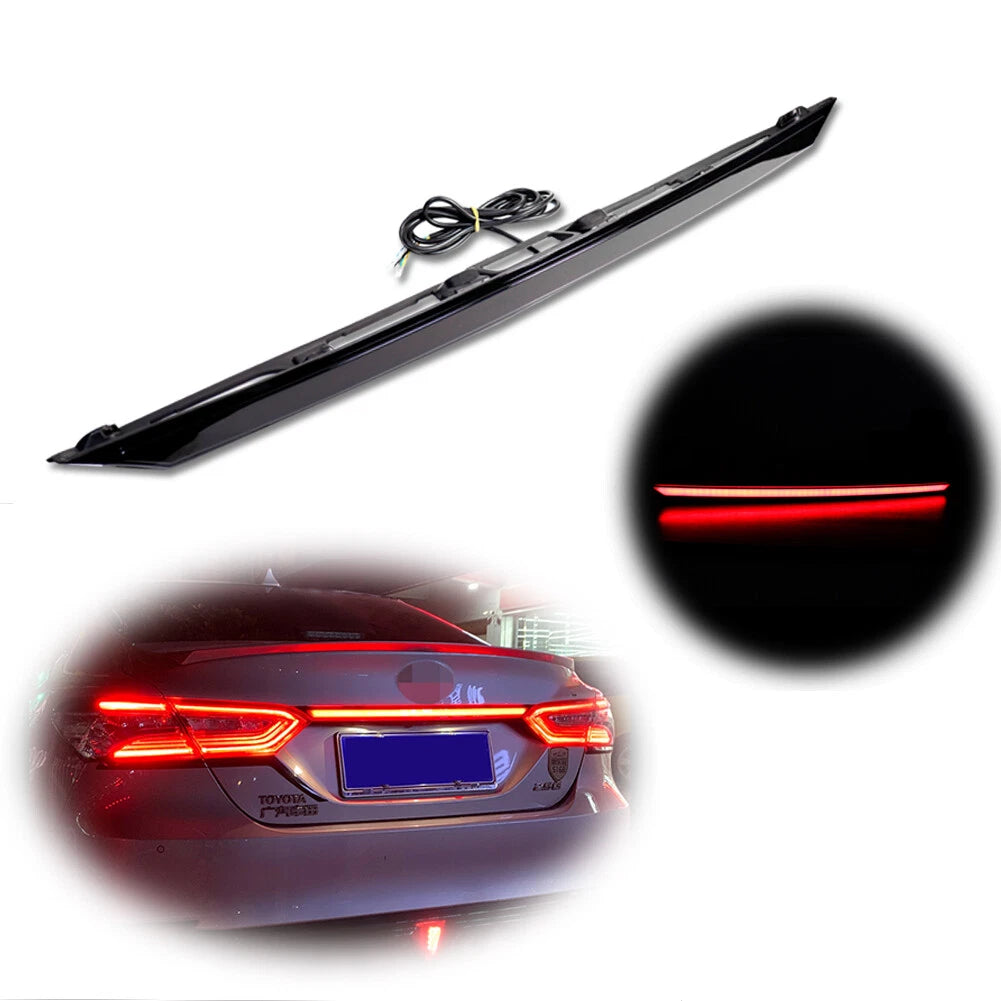 Smoked LED Tail Light Bar for Toyota Camry (2018–2024)