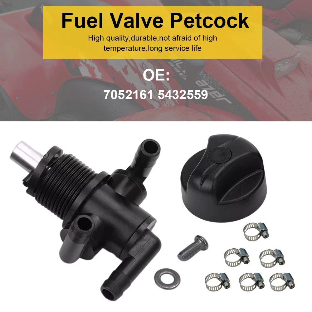Fuel Shut Off Valve Petcock for Polaris Sportsman 500 335 400 600 700 (1996–2014)