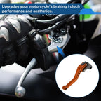 Adjustable Short Brake Clutch Levers for Honda Fury/VTX1300CX (2009–2018) Orange