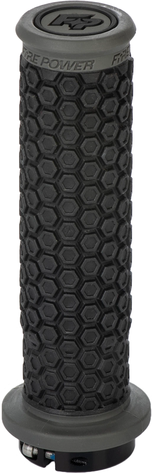 Pilot MX Lock-On Grips for Motorcycle (Black/Gray)