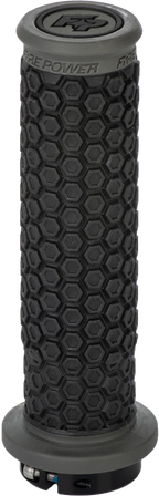 Pilot MX Lock-On Grips for Motorcycle (Black/Gray)
