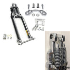 18" Springer Front End Handlebar Adapter 4" Riser for Harley Sportster