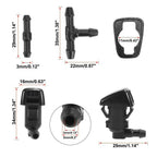 7pcs Wiper Fluid Squirter Nozzle for Ford F-250 F-350 F-550